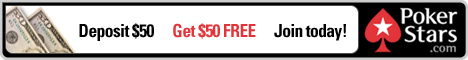 PokerStars 100% Bonus Code