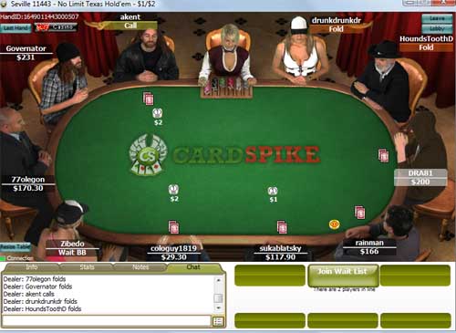 Card Spike Poker