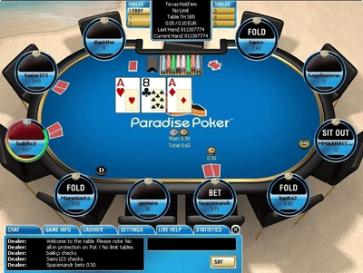 Paradise Poker Room