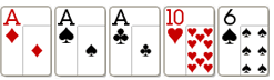 Three of a Kind Hand Ranking