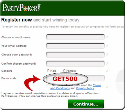party poker bonus code 2011 2011 partypoker bonus code